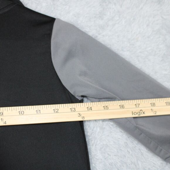 Boys Nike Jacket Size 6 Black And Grey Full Zip - Picture 4 of 5